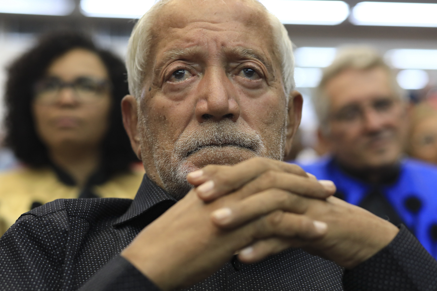 Filhos, netos e outros familiares de Ana Lúcia, como seu esposo, José Santos de Menezes, participaram da emoção da solenidade.